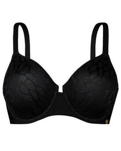 Underwired molded bra Sans Complexe Perfect Curves (Black)