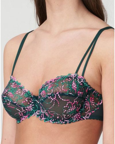 Sujetador balconette horizontal costura Marie Jo Jane (Jungle Kiss)