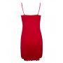 Nightdress Thin Straps Antigel Simply Perfect (Rouge Capucine)