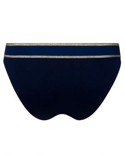 Bath seduction brief La Belle à Bord Antigel (Or Navy)