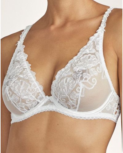 Sujetador triángulo plunge Aubade Pour Toujours (Opale)