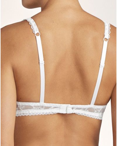 Triangle plunge bra Aubade Pour Toujours (Opale)