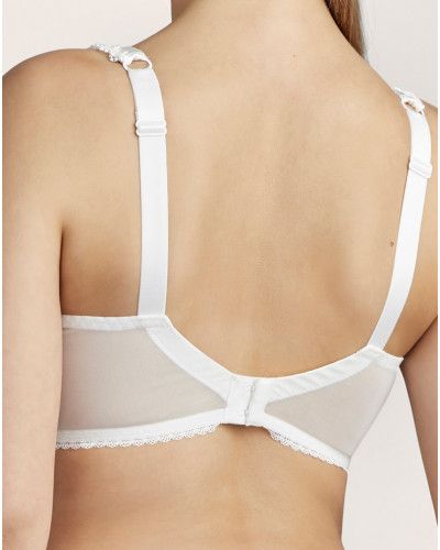 Triangle plunge comfort bra Aubade Pour Toujours (Opale)