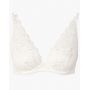 Triangle plunge comfort bra Aubade Pour Toujours (Opale)