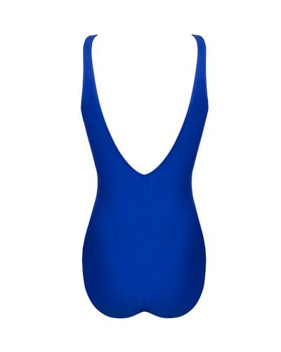 One-piece opened support swimsuit Perge Nacrée (Capri Perle)