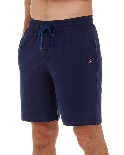 Sweat short 100% cotton HOM Sport Lounge (Marine)