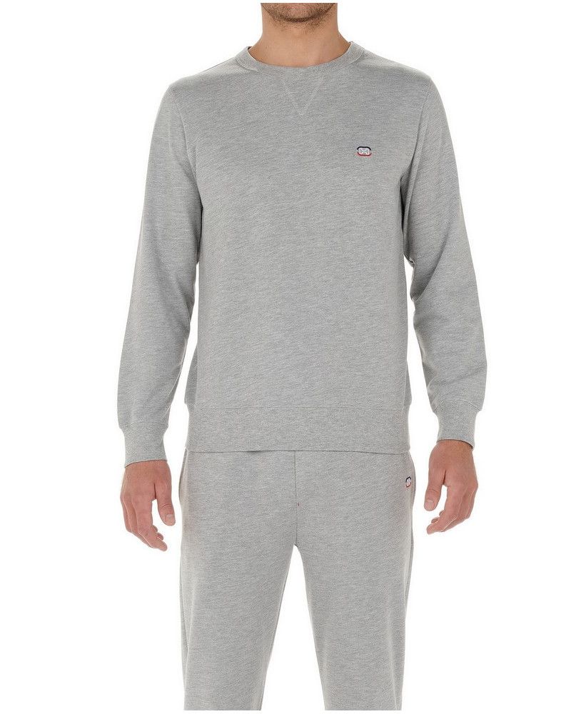 HOM Sport Lounge Crew Neck Sweatshirt (Grey)