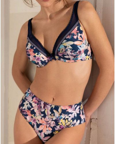 Padded bra Antigel Mille Pétales (Pétales Aquarelle)