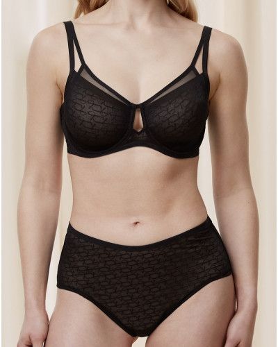 Minimizer molded bra Triumph Signature Sheer (Black)