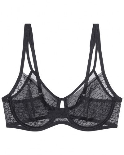 Minimizer molded bra Triumph Signature Sheer (Black)