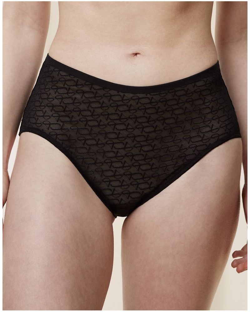 High waist knickers Triumph Signature Sheer (Black)