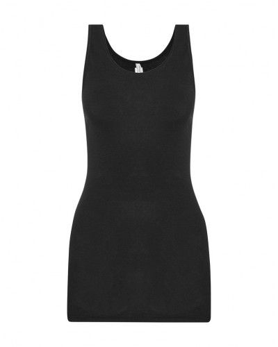 Camiseta sin mangas 100% algodón Triumph Katia Basics (Negro)