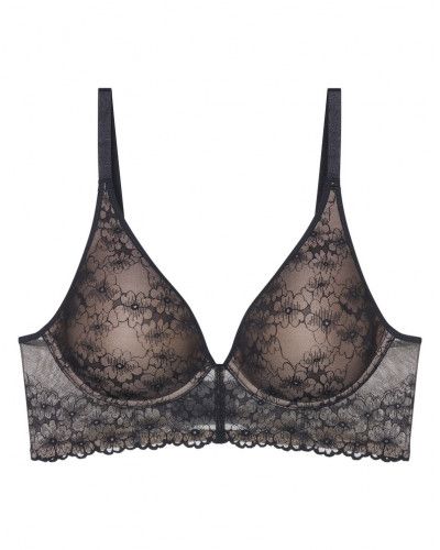 Soutien-gorge coque plunge sans armature Triumph Bright Spotlight (Noir)