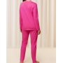 Pijama 100% algodón orgánico Nuit Triumph (Passionate Pink)
