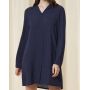 Buttoned nightgown Triumph Nuit (Blue Dark)