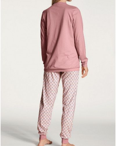 Pyjama long Calida Lovely Night 100% coton (Rose Bud)