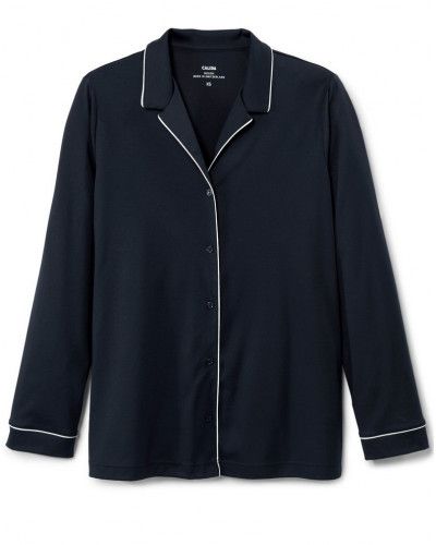 Pyjama Calida Night Lovers 100% cotton interlock (Dark Lapis Blue)