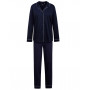 Pyjama Calida Night Lovers 100% coton interlock (Dark Lapis Blue)