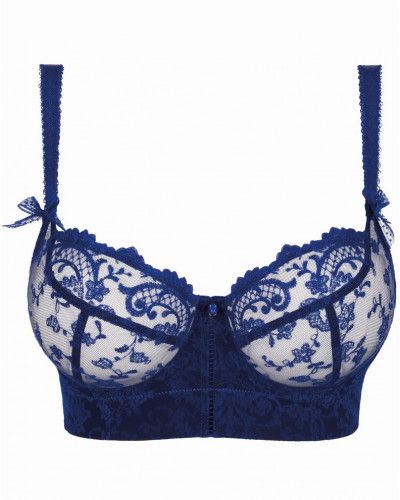 Underwired longline bra Empreinte Gaby (Saphir)