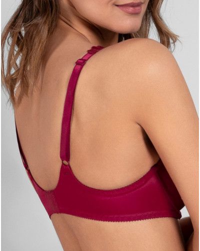 Sujetador de malla con aros Empreinte Thalia (Sangria)