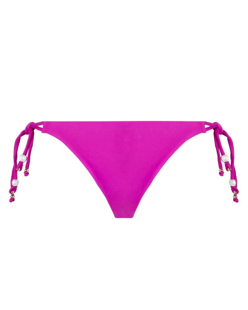 Tanga de baño Lise Charmel Perles Nacrées (Tresses Fuschia)