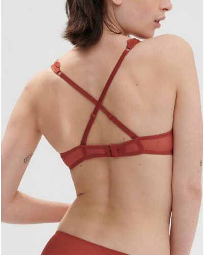 Sujetador push-up Simone Pérèle Singulière (Terre de Sienne)