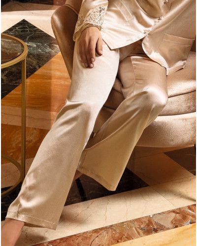 Pantalon 100% soie Lise Charmel Splendeur Soie (Splendeur Aurore)