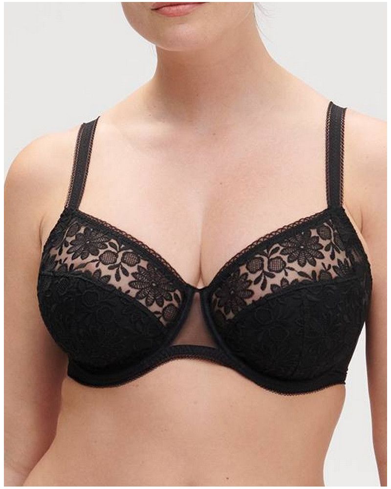 Underwired bra Simone Pérèle Amazone (Black)