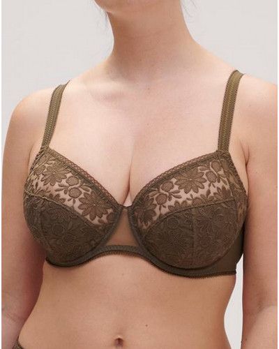 Soutien-gorge emboîtant Simone Pérèle Amazone (Vert Nomade)