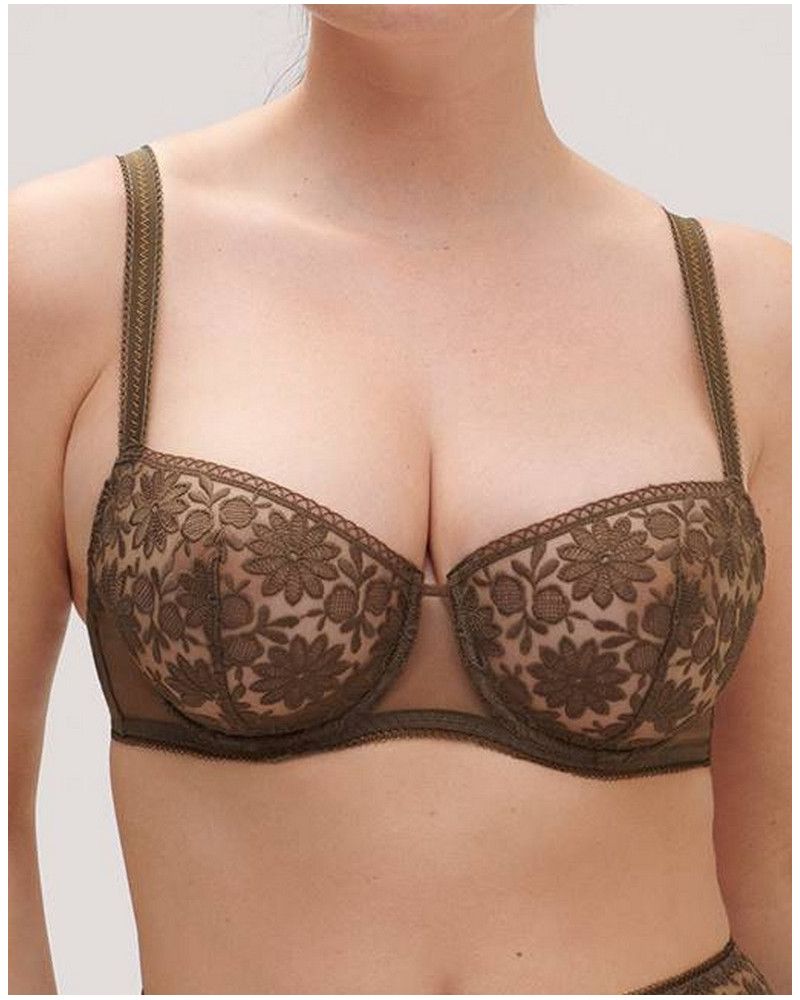 Demi bra Simone Pérèle Amazone (Vert Nomade)