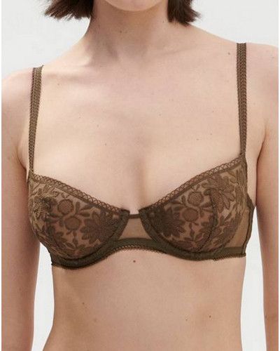 Demi bra Simone Pérèle Amazone (Vert Nomade)
