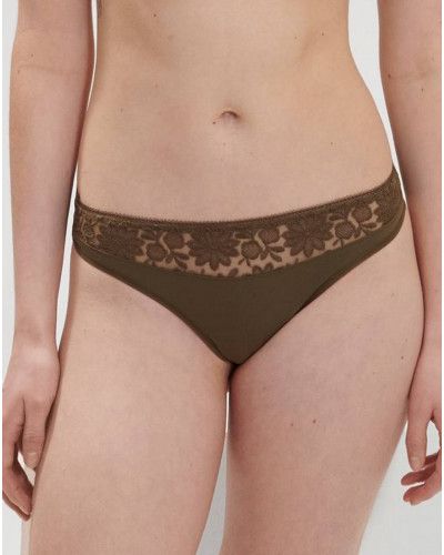 Slip Simone Pérèle Amazone (Vert Nomade)