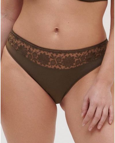 Slip Simone Pérèle Amazone (Vert Nomade)