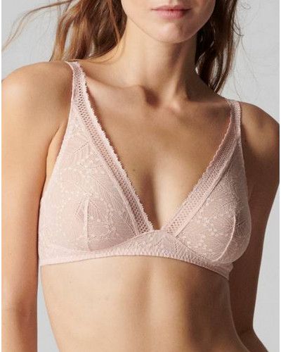 Soutien-gorge sans armature Simone Pérèle Comète (Sable Rosé)