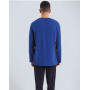 Long pyjamas 100% cotton Athena Ecopack Construction (Bleu Chronos/Noir)