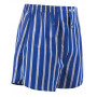 Boxer shorts Eminence 100% coton (Rayure Bleu Ciel Brun)
