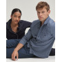 Pyjama long Calida Relax Choice 100% coton interlock (Indigo Mood)