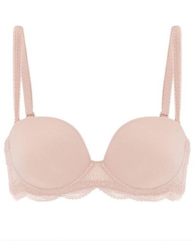 Soutien-gorge bandeau Simone Pérèle Karma (Peau Rosée)