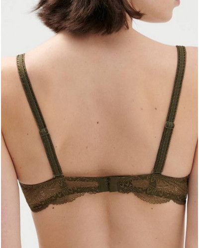 Soutien-gorge corbeille Simone Pérèle Karma (Vert Aventure)