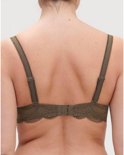 Soutien-gorge corbeille Simone Pérèle Karma (Vert Aventure)