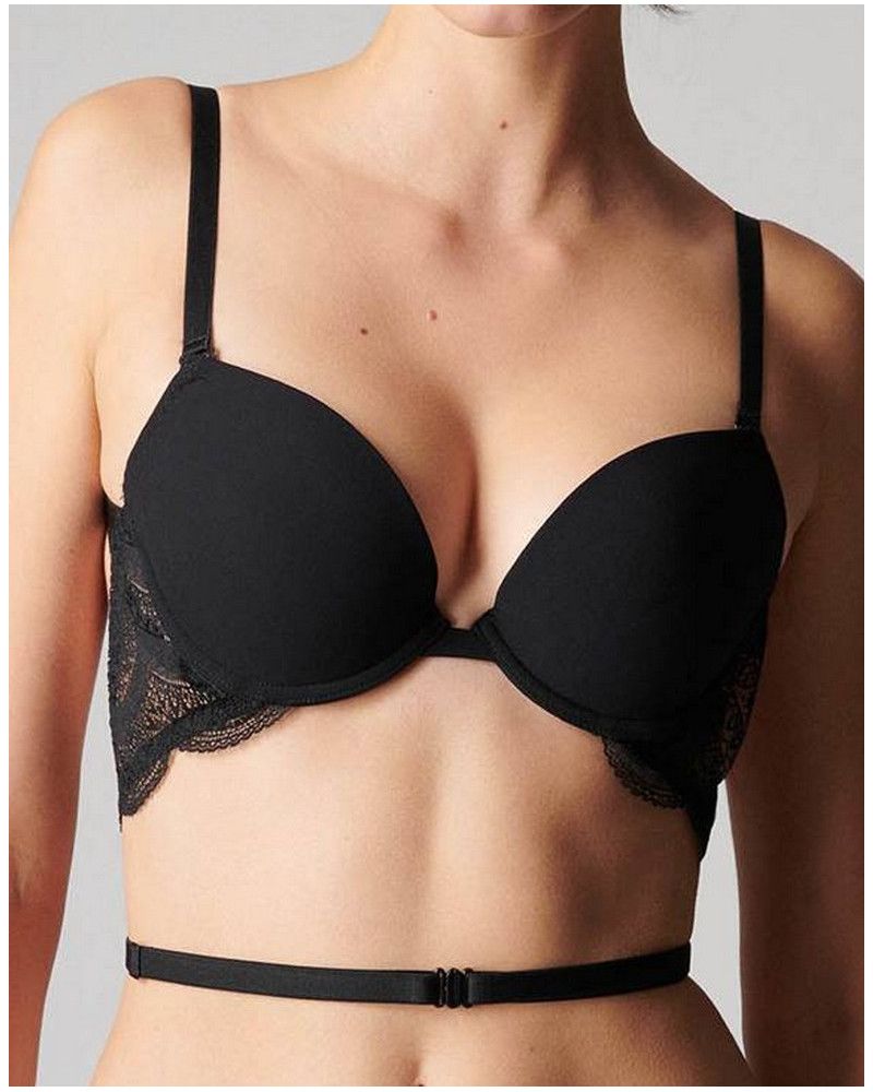 Multi-position push-up bra Simone Pérèle Karma (Black)