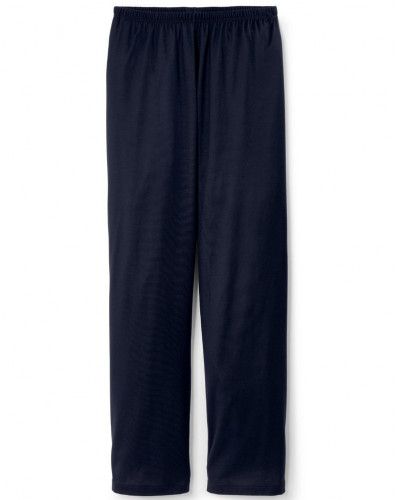 Pyjama long Calida Relax Imprint 100% coton (Dark Sapphire)