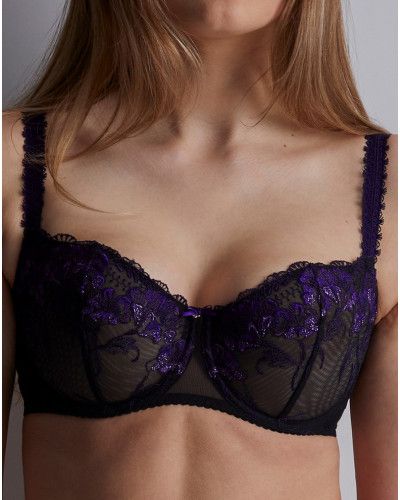 Underwired bra Aubade À Fleur de Toi (Dark Orchid)