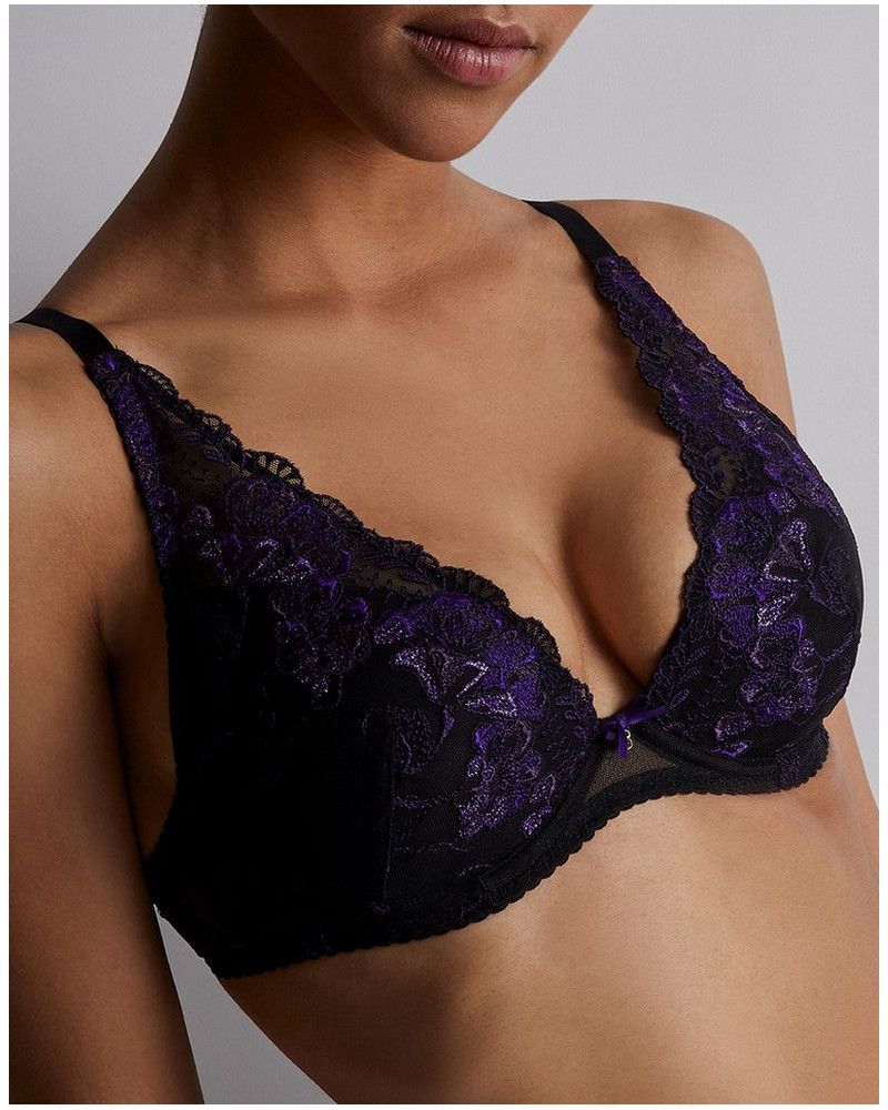 Sujetador plunge Aubade À Fleur de Toi (Dark Orchid)