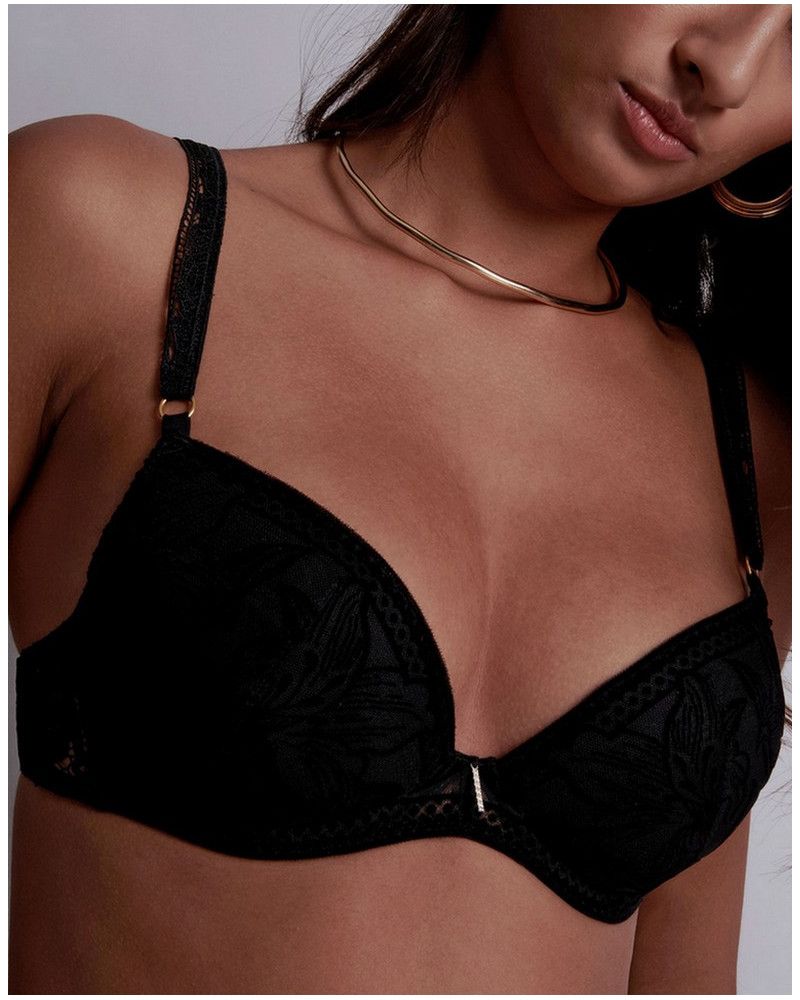 Plunge bra Aubade Coeur à Corps (Black)