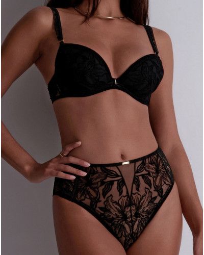 Plunge bra Aubade Coeur à Corps (Black)