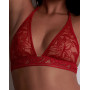 Triangle bralette Aubade Coeur à Corps (Rouge rebelle)