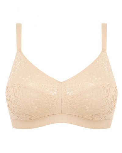 Sujetador sin aros Chantelle Easy Feel Norah (Beige Doré)