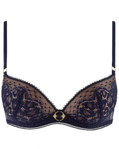 Plunge coque bra Aubade Illusion Fauve (Crépuscule)