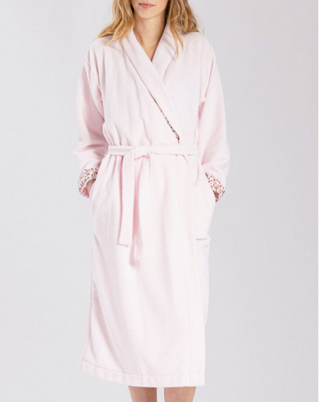 Undercover Ladies Zipped Soft Fleece Dressing Gown 4045 Pink 10-12 :  Amazon.co.uk: Fashion